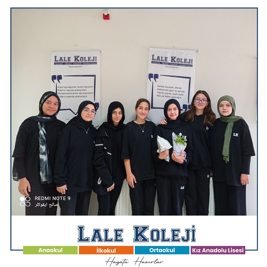 Lale Kız Anadolu Lisesi 'En Özel Ödül'